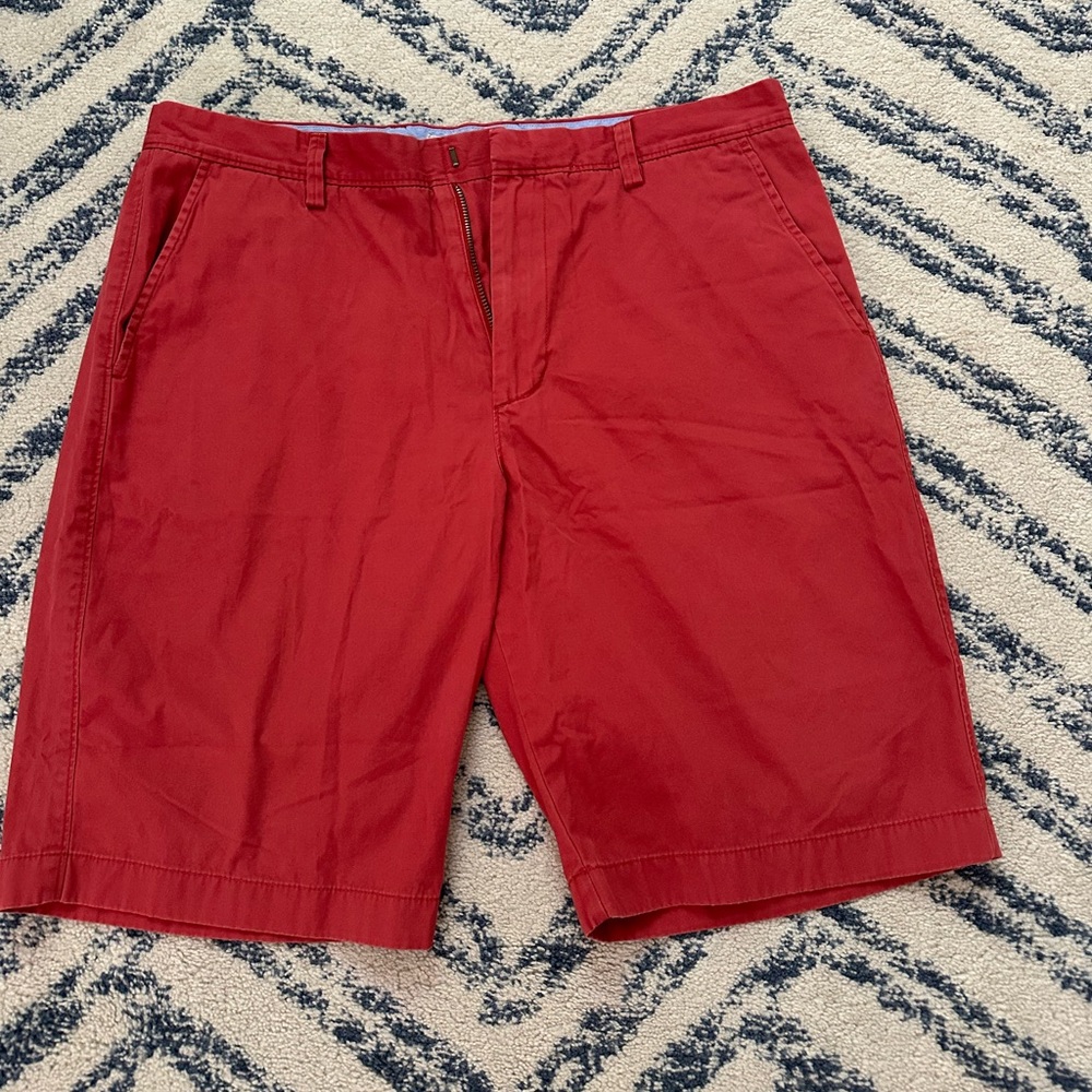 Men's J.Crew Red Shorts